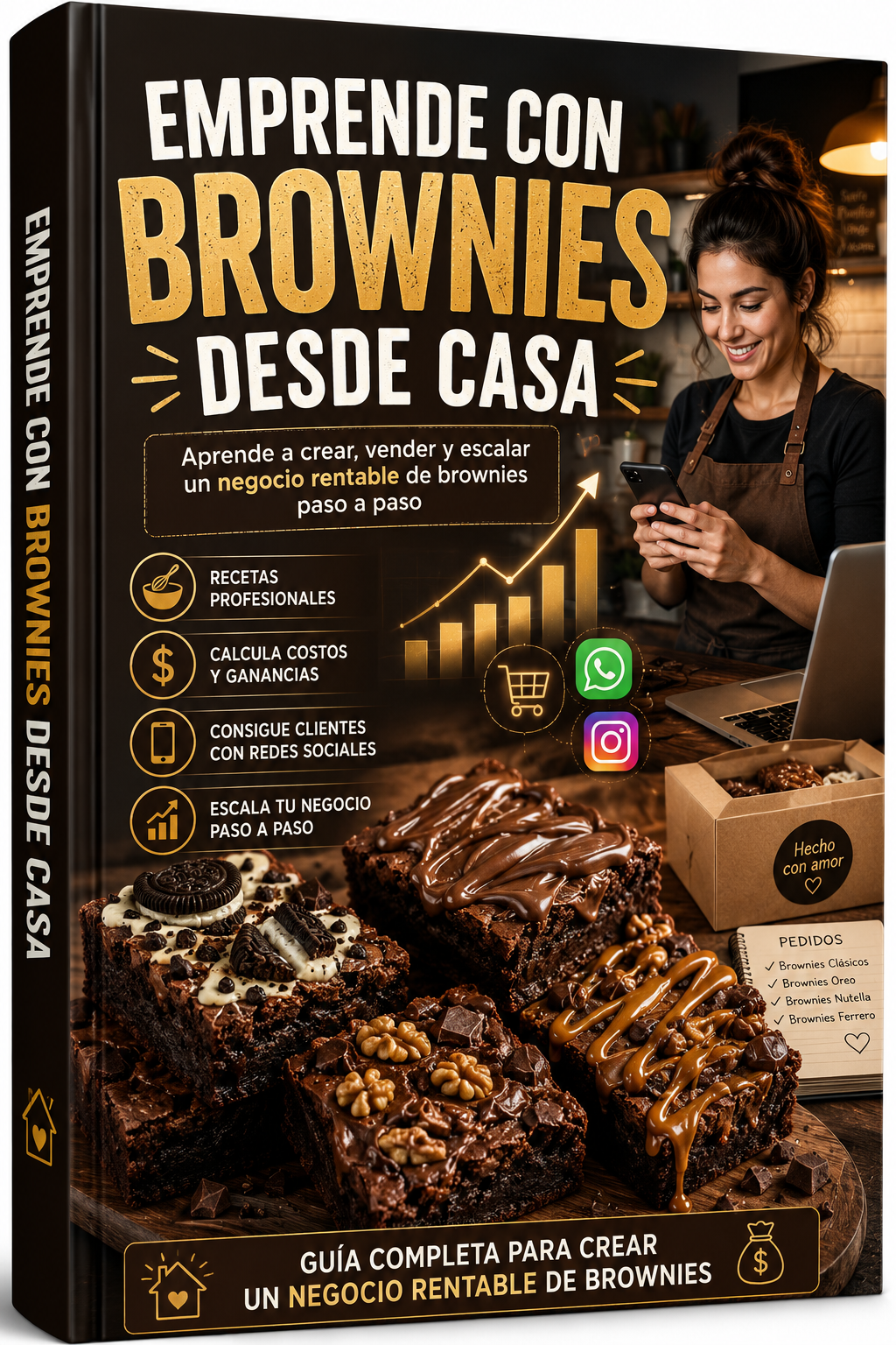 Gana dinero Emprendiendo Con Brownie Desde Casa